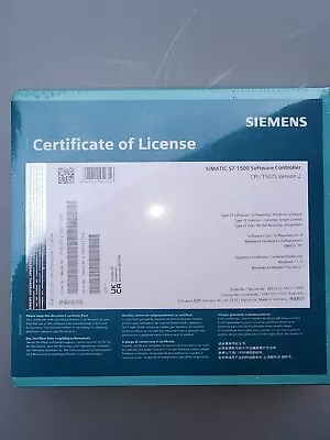 $499 • Buy Siemens Simatic S7 1500 Software Controller