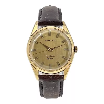 Blancpain Cyclotron For Tiffany & Co 18k Yellow Gold Automatic Watch Vintage • $4995