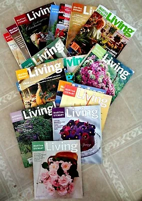 Martha Stewart Living Magazines Back Issues • $5.98