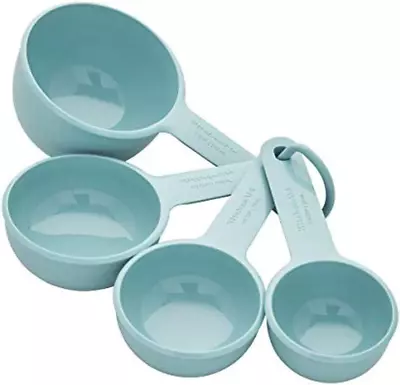 Measuring Cups Set Of 4 Aqua Sky • $7