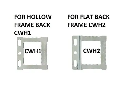 £9.32 • Buy Canvas Floater Picture Frame Hanging Kit Wall Hook Hardened Pin CWH1 CWH2 Hanger