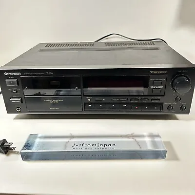 Pioneer T-616 3-Head Stereo Cassette Deck Japanese Version USED AC100V • $239