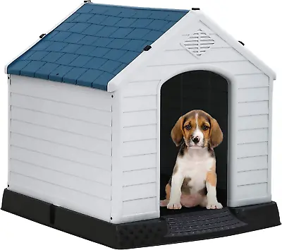 Bestpet 28Inch Large Dog House Insulated Kennel Durable Plastic Dog House For Sm • $118.77