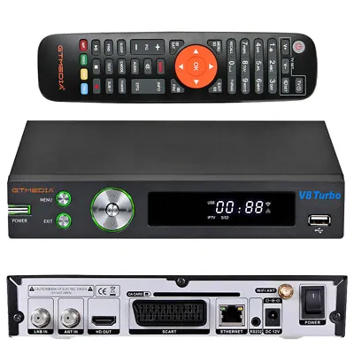 GTmedia V8 Turbo Digital HD Sat Terrestrial Combo DVB-S2/S2X/T2/C Satellite TV • $61.99