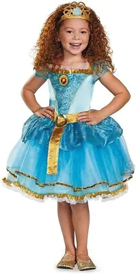 Merida Costume Kids M 7-8 Brave Disney Princess Halloween Fancy Dress • $20