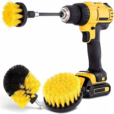 Electric Polishing Brush Kit Scrub Heads Surfaces Birthday Gift Present For Men • £4.79