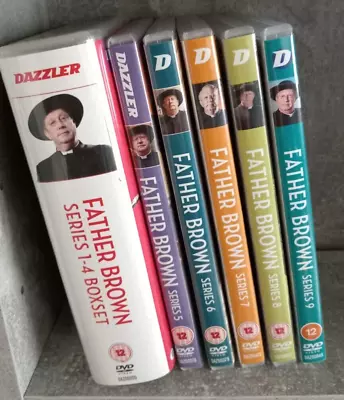 Father Brown Series 1-9 DVD Sets Region 2 (1 2 3 4 5 6 7 8 & 9) • £39.99