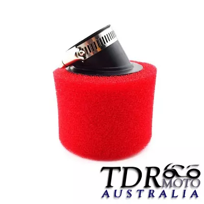 $13.45 • Buy 38mm Dual Foam Pod Air Filter Angled Fitting For Dirt Bikes/Quad Bikes/ATV Buggy