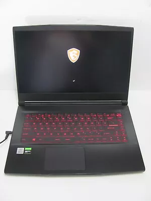 MSI GF63 Thin 10SC Laptop  15.6  GTX 1650 I5-10500H 8GB Ram 256GB SSD Gaming • $439