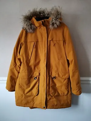 £20 • Buy Ladies Peter Storm Winter Paded Coat Size 14 Mustard Colour, Excellent Condition