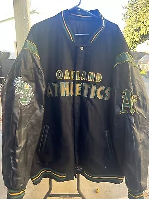 Oakland Athletics Letterman Jacket • $75