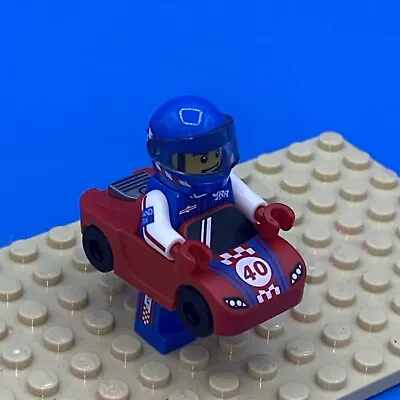 Lego Race Car Guy Costume Party 71021 Minifigures Series 18 • $7