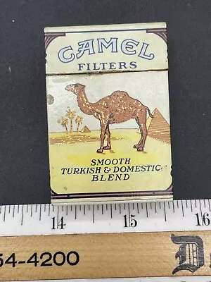 Vintage Camel Filters Hard Pack Cigarette Pack Style Lighter W/ Flip Top • $15.99