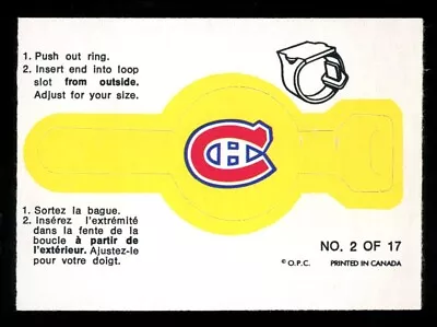 1973-74 OPC O PEE CHEE NHL #2 Montreal Canadiens RING LOGO EX-NM HOCKEY Card • $33.99