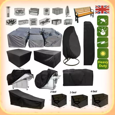 £7.94 • Buy Waterproof Outdoor Garden Furniture Cover For Patio Rattan Table Cube Heavy Duty