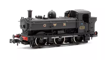 Dapol 2S-007-032D N Gauge Pannier Tank 3738 GWR Black Lettered (DCC-Fitted) • £145.80