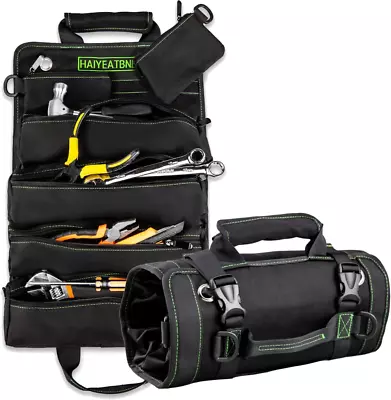 Heavy Duty Roll Up Organizer With 6 Tool Bags For Motorcycle And Truck • $34.92