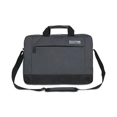 $16 • Buy KENNETH COLE REACTION 15 Inch Charcoal Gray Clouded Computer Laptop Case