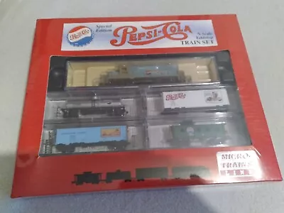 Micro-trains Special Edition Tabletop N-scale Pepsi-cola Train Set New Sealed • $174.95