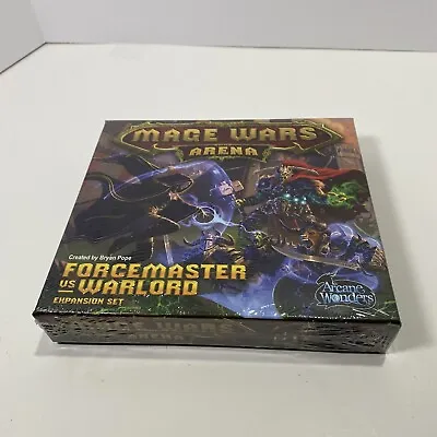 Mage Wars Arena Forcemaster Vs. Warlord Expansion Set New Sealed • $21.80
