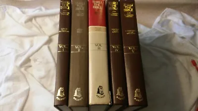 Thru The Bible With J. Vernon Mc Gee  In 5 Volumes Copyright 1981 19821983 #S6 • $39