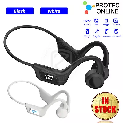 $15.95 • Buy Bone Conduction Headphones Open-Ear Bluetooth Headphones Sports Running Hiking