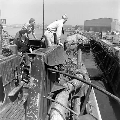 WW2 WWII Photo World War Two / Surrendered German Kriegsmarine U-Boat Snorkel • $6.49