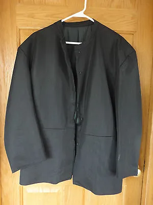 Authentic Amish Mens Black Jacket  Inseam 31  Pants: 33  Waist And Vest • $11.50