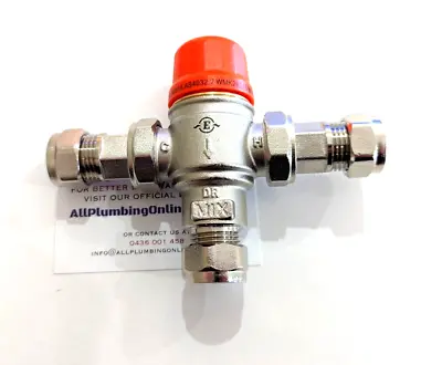 APO 15mm 1/2  HP Tempering Mix Valve No Jacket AVG Reliance Compatible Exp • $68