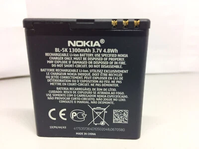 $8.25 • Buy New Nokia Bl-5k 3.7v  Battery For C7 C7-00 Astound N85 N86 X7