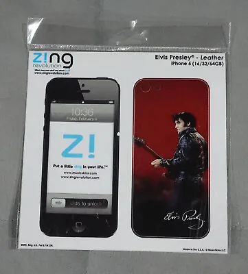 Elvis Presley Leather IPhone 5 Skin NEW Sticker • £2.91