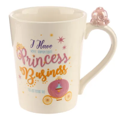 £8.95 • Buy New Enchanted Princess Carriage Quote Mug Ceramic Gift Box Pink