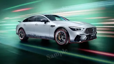 Mercedes-AMG GT 63 S E Performance 4-Door Coupé F1 Edition 2022 Photo Poster • $29.98