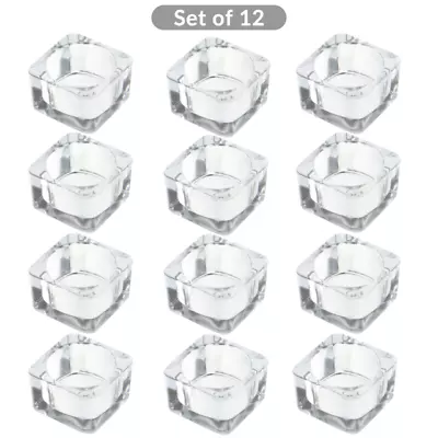£9.99 • Buy Tea Light Candle Holder X 12. Heavy Tealight Holders