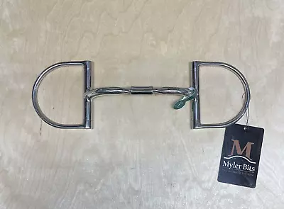 NWT Myler Wide Barrel Comfort Mouth D-Ring Dee Ring BIT - 5 1/4  MB02 Level 1 • $125