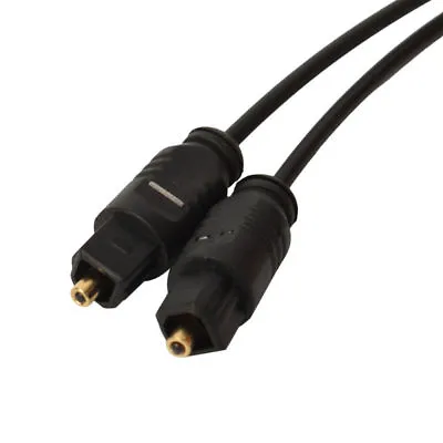 TOSLINK Fiber Optical Optic Digital Audio SPDIF Cable Cord - Dolby DTS-HD - 3ft • $5.95