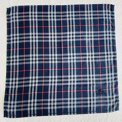 Burberry Vintage Scarf Cotton Women Bag Hair Nova Check Shirt Skirt Head Horse • $27.90