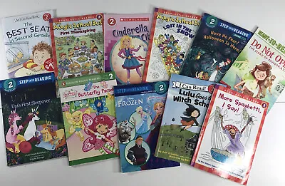 Random Lot Of 10 Level 2 Step Into Reading | I Can Read | Learn To Read FOR GIRL • $15.98