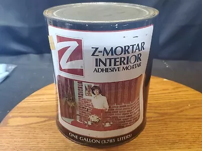 $36.75 • Buy Z-Mortar For Z-Brick Inca Facing Bricks, Gallon Can