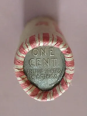 Roll Of Lincoln Wheat Cent Penny 1909 Vdb's Both Ends 50 Cent Roll Read First!!! • $37.99