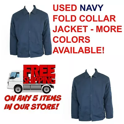 Used Work Coats Used Work Jackets Cintas Redkap Unifirst G&K Navy Blue • $9.77