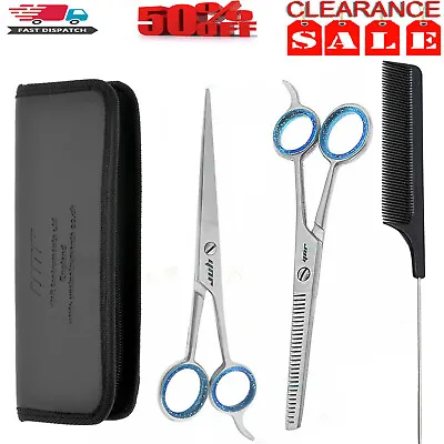 £2.49 • Buy Hair Cutting Scissors Shears/Thinning/Set Hairdressing Salon Professional Barber