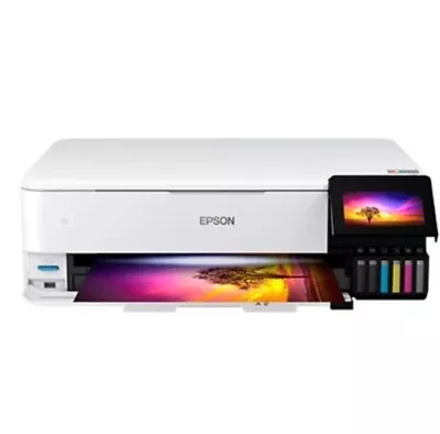 Epson EcoTank Photo ET-8550 All-in-One Wireles Supertank Printer Scanner Copier • $398