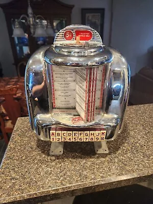 Vintage Johnny Rockets Seeburg Wall-O-Matic 100 Wall Jukebox Model 3W-1 • $199.99