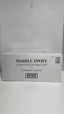 🔥 Giani Marble Epoxy Countertop Kit Carrara White - NEW OPEN BOX FOR PHOTOS • $160