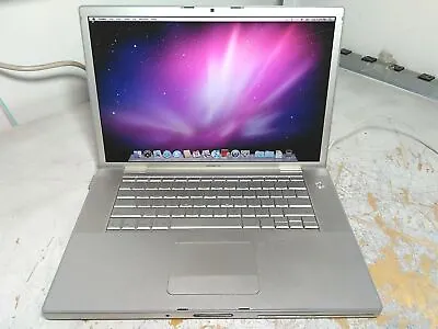 Apple MacBook Pro 15  Laptop A1226 Intel Core 2 Duo 2.4GHz 4GB Ram 250GB HD OSX • $115