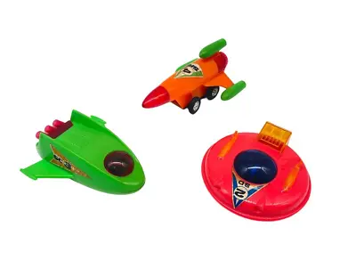 Vintage Blue Box Toys Spaceship Flying Saucer Toys W/ Friction Drives RARE!! • $79.95