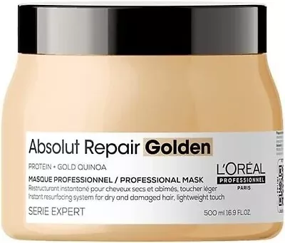 L'Oreal Professionnel Serie Expert Absolut Repair Golden Masque 500ml - New • £23.70