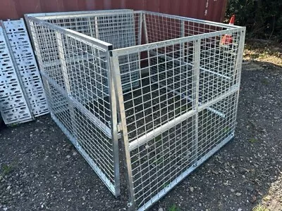 4ft 6 X  4ft 6    Dog Kennel Run-Pet Run Galvanised Cage Kit  4 Pce Kit For Pen • £199.22