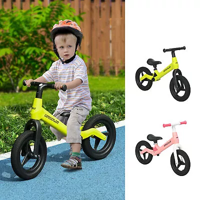 Baby Balance Bike Training Bike W/ Adjustable Seat And Handlebar • £38.99